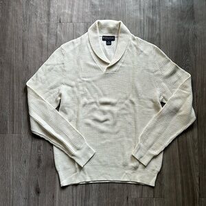 Brooks Brothers cotton silk knit sweater